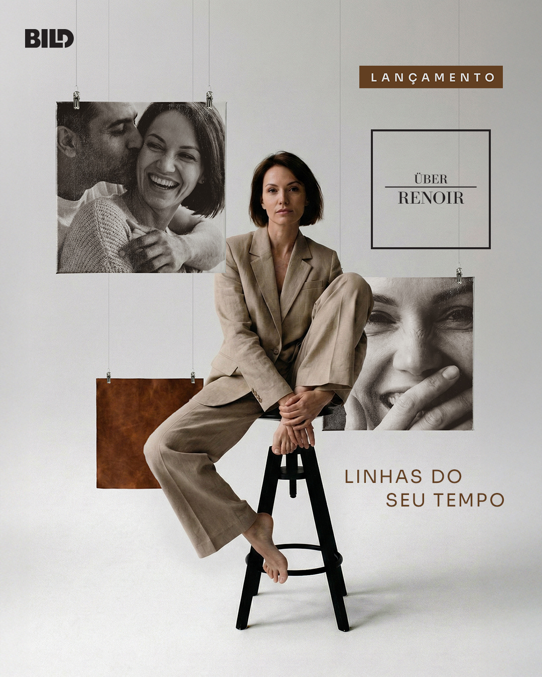 Campanha oficial Uber Renoir — Linhas do Seu Tempo